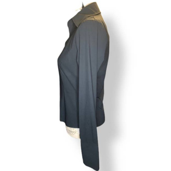 Sisley button down blk l/s top - Picture 6 of 9